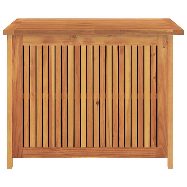 vidaXL Μπαούλο Αποθήκευσης Κήπου 75x75x58 κ. από Μασίφ Ξύλο Ακακίας