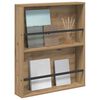 vidaXL &Rho;ά&phi;&iota; &Pi;&epsilon;&rho;&iota;&omicron;&delta;&iota;&kappa;ώ&nu; Artisan Oak 60 x 12 x 70 &epsilon;&kappa; &Epsilon;&pi;&epsilon;&xi;&epsilon;&rho;&gamma;&alpha;&sigma;&mu;έ&nu;&omicron; &xi;ύ&lambda;&omicron;