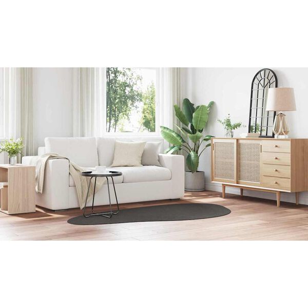 vidaXL Χαλί HUARTE Ανθρακί 100 x 200 cm Πολυεστέρας