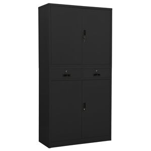 vidaXL &Nu;&tau;&omicron;&upsilon;&lambda;ά&pi;&alpha; &Gamma;&rho;&alpha;&phi;&epsilon;ί&omicron;&upsilon; &Alpha;&nu;&theta;&rho;&alpha;&kappa;ί 90 x 40 x 180 &epsilon;&kappa;. &Alpha;&tau;&sigma;ά&lambda;&iota;&nu;&eta;