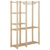 vidaXL Κρεμάστρα Ρούχων Δαπέδου 110x38x170 εκ. από Μασίφ Ξύλο Πεύκου