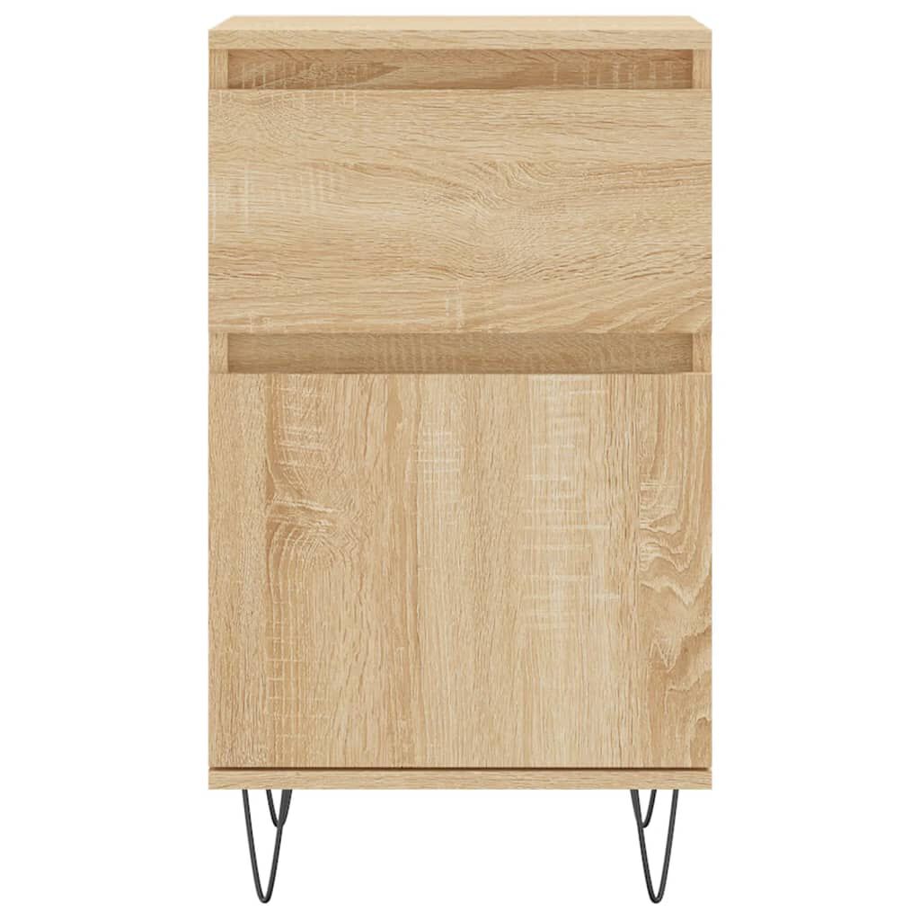 vidaXL Ντουλάπια 2 τεμ. Sonoma Δρυς 40x35x70 εκ. Επεξεργασμένο Ξύλο