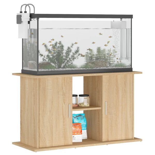 vidaXL Βάση Ενυδρείου Sonoma Δρυς 101 x 41 x 58 εκ. από Τεχνητό Ξύλο