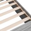 vidaXL Πλαίσιο Κρεβατιού Γκρι Sonoma 90 x 190 εκ. Επεξεργασμένο Ξύλο