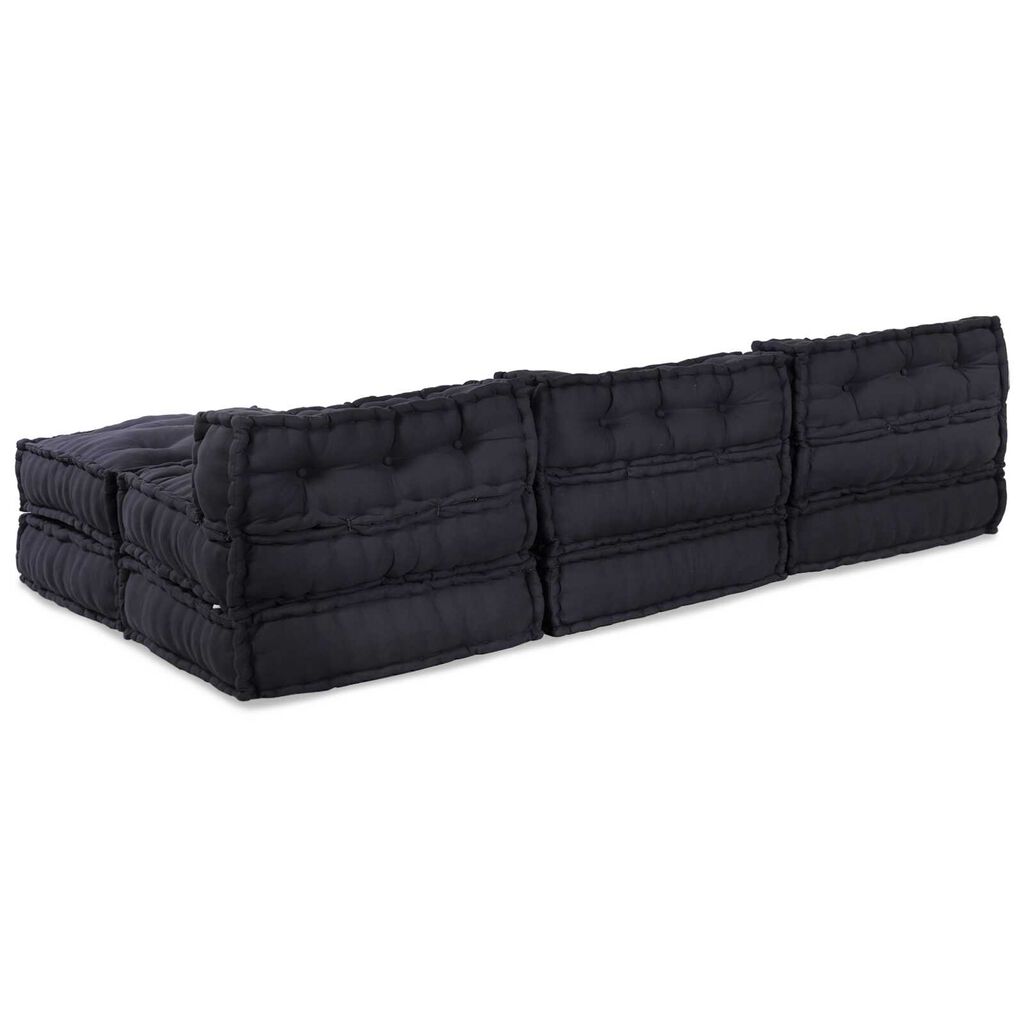 vidaXL Μαξιλάρι 4 pcs Ανθρακί 70 x 70 x 54 εκ Πολυεστέρας