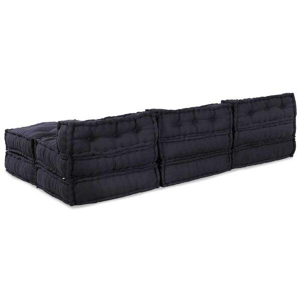 vidaXL Μαξιλάρι 4 pcs Ανθρακί 70 x 70 x 54 εκ Πολυεστέρας