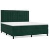 vidaXL &Kappa;&rho;&epsilon;&beta;ά&tau;&iota; Boxspring &mu;&epsilon; &Sigma;&tau;&rho;ώ&mu;&alpha; &Sigma;&kappa;&omicron;ύ&rho;&omicron; &Pi;&rho;ά&sigma;&iota;&nu;&omicron; 180x200&epsilon;&kappa;. &Beta;&epsilon;&lambda;&omicron;ύ&delta;&iota;&nu;&omicron;