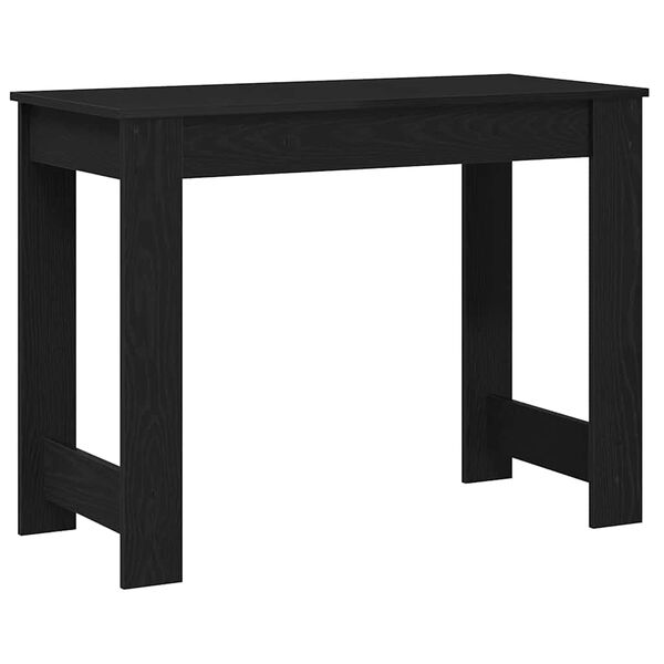 vidaXL Γραφείο Μαύρο 100x45x75 εκ. από Επεξεργασμένο Ξύλο