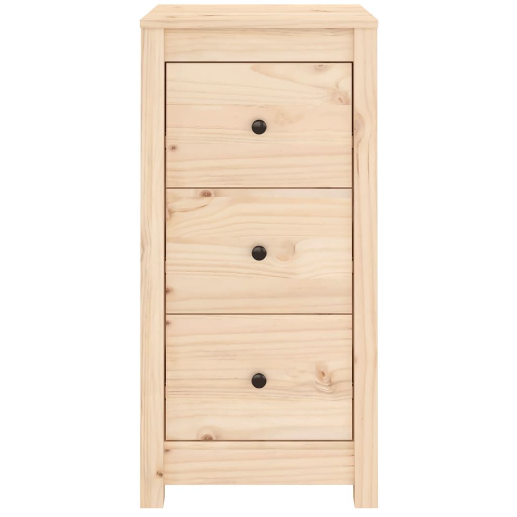 vidaXL Ντουλάπι 40 x 35 x 80 εκ. από Μασίφ Ξύλο Πεύκου
