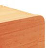 vidaXL Κομοδίνο Καφέ κεριού 39 x 34 x 16.5 εκ. Μασίφ ξύλο πεύκου