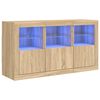 vidaXL &Mu;&pi;&omicron;&upsilon;&phi;έ&sigmaf; &mu;&epsilon; LED Sonoma &Delta;&rho;&upsilon;&sigmaf; 123 x 37 x 67 &epsilon;&kappa;.