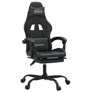 vidaXL &Kappa;&alpha;&rho;έ&kappa;&lambda;&alpha; Gaming &Mu;&alpha;&sigma;ά&zeta; &Upsilon;&pi;&omicron;&pi;ό&delta;&iota;&omicron; &Mu;&alpha;ύ&rho;&omicron; &alpha;&pi;ό &Sigma;&upsilon;&nu;&theta;&epsilon;&tau;&iota;&kappa;ό &Delta;έ&rho;&mu;&alpha;