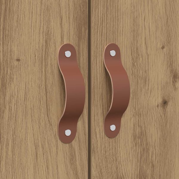 μονάδα αποθήκευσης κρεβάτι vidaXL Artisan Oak 120x190 εκ.