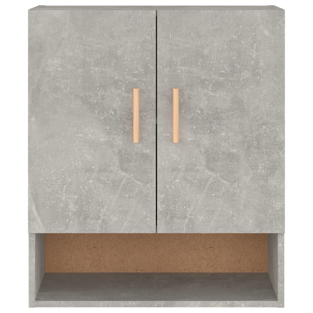 vidaXL Ντουλάπι Τοίχου Γκρι Σκυρ. 60x31x70 εκ. Επεξεργασμένο Ξύλο