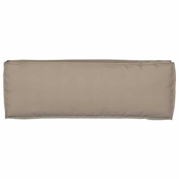 vidaXL Σετ Μαξιλαριών Πάγου 2 pcs Taupe 120 x 40 x 8 εκ Ύφασμα Oxford