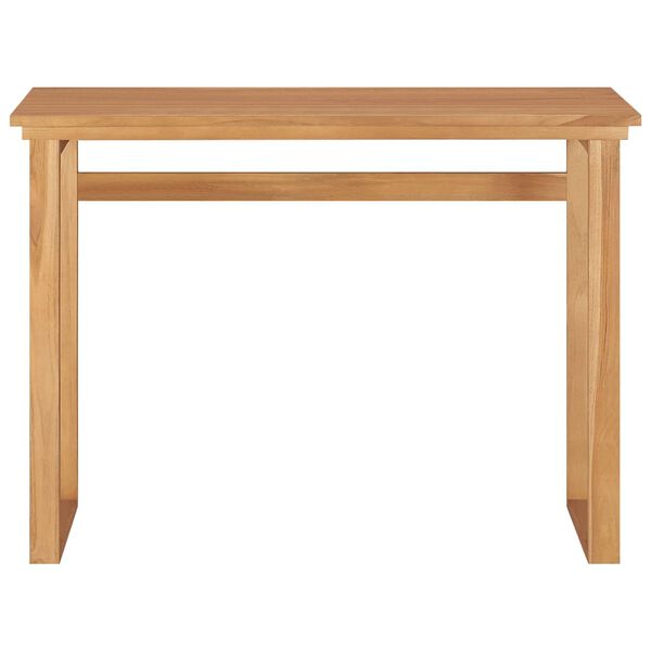 vidaXL Γραφείο 100 x 45 x 75 εκ. από Μασίφ Ξύλο Teak