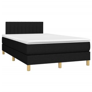 vidaXL &Kappa;&rho;&epsilon;&beta;ά&tau;&iota; Boxspring &mu;&epsilon; &Sigma;&tau;&rho;ώ&mu;&alpha; &Mu;&alpha;ύ&rho;&omicron; 120x190 &epsilon;&kappa;. &Upsilon;&phi;&alpha;&sigma;&mu;ά&tau;&iota;&nu;&omicron;
