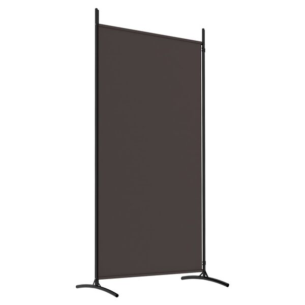 vidaXL Διαχωριστικό Δωματίου με 2 Πάνελ Καφέ 175 x 180 εκ. από Ύφασμα