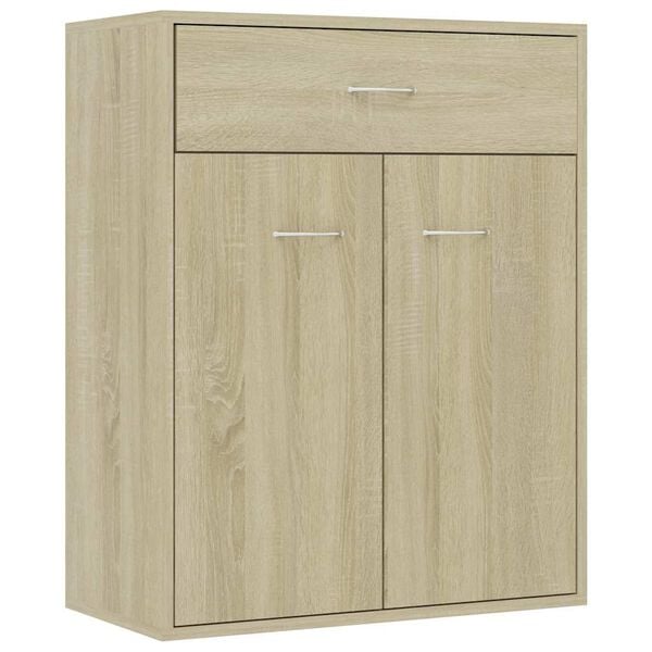 vidaXL Ντουλάπι Sonoma Δρυς 60 x 30 x 75 εκ. από Επεξ. Ξύλο
