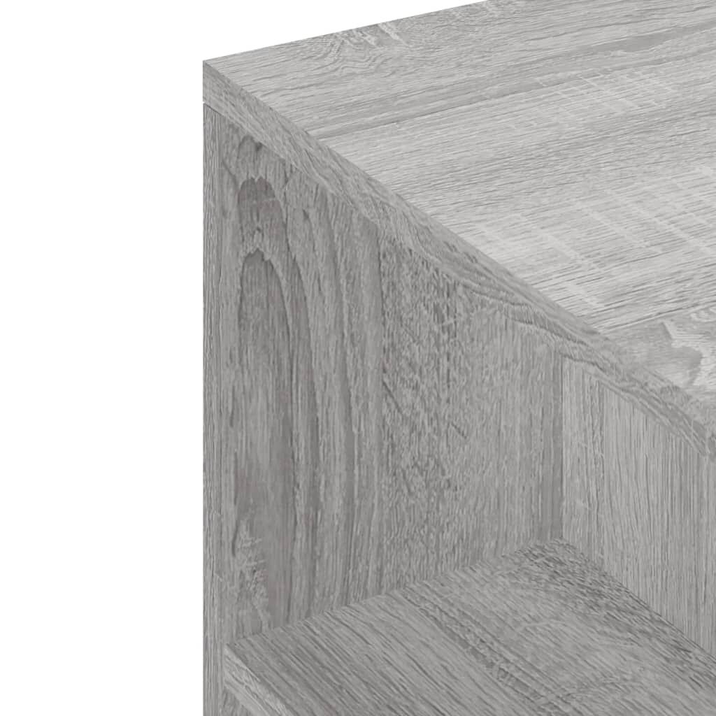 vidaXL Έπιπλο Τηλεόρασης Γκρι Sonoma 102x34,5x43 εκ. από Επεξεργ. Ξύλο