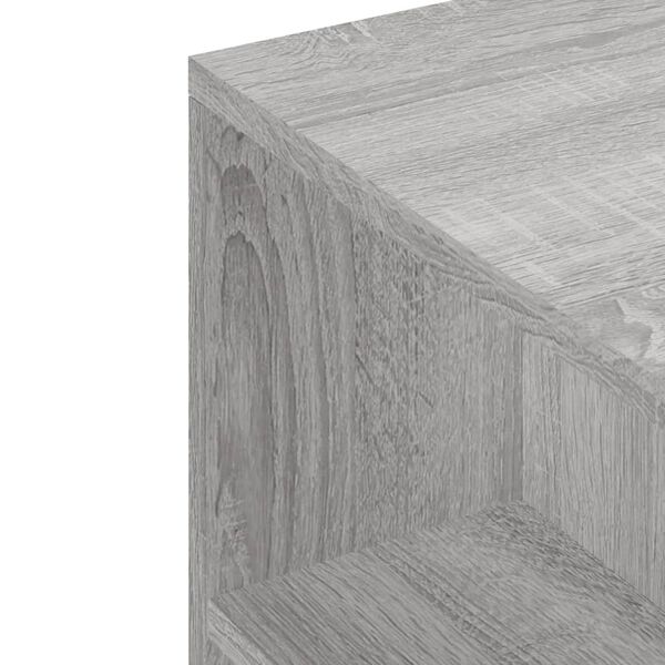 vidaXL Έπιπλο Τηλεόρασης Γκρι Sonoma 102x34,5x43 εκ. από Επεξεργ. Ξύλο