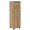 vidaXL &Nu;&tau;&omicron;&upsilon;&lambda;ά&pi;&iota; &Mu;&pi;ά&nu;&iota;&omicron;&upsilon; Artisan Oak 30,5 x 30 x 101 &epsilon;&kappa;