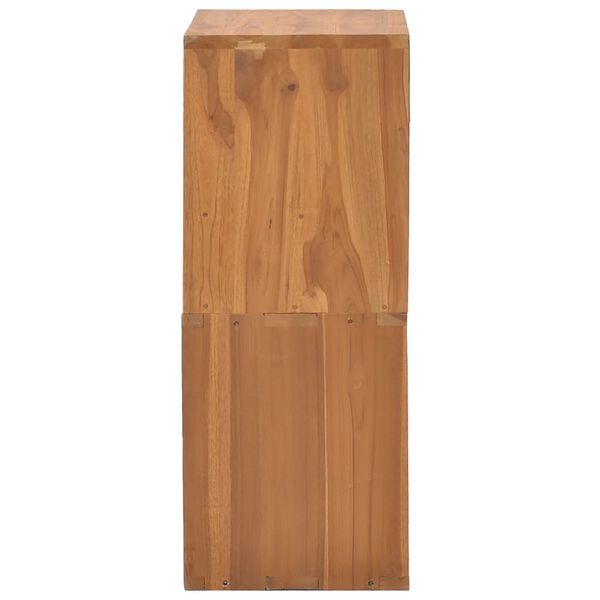 vidaXL Κομοδίνο 40 x 30 x 76 εκ. από Μασίφ Ξύλο Teak