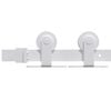 vidaXL Συρόμενη Πόρτα ORKDAL Καφέ 73.5 x 198.5 εκ. Ξύλο και μέταλλο