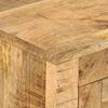 vidaXL Κονσόλα 110 x 30 x 74 εκ. από Ακατέργαστο Ξύλο Μάνγκο