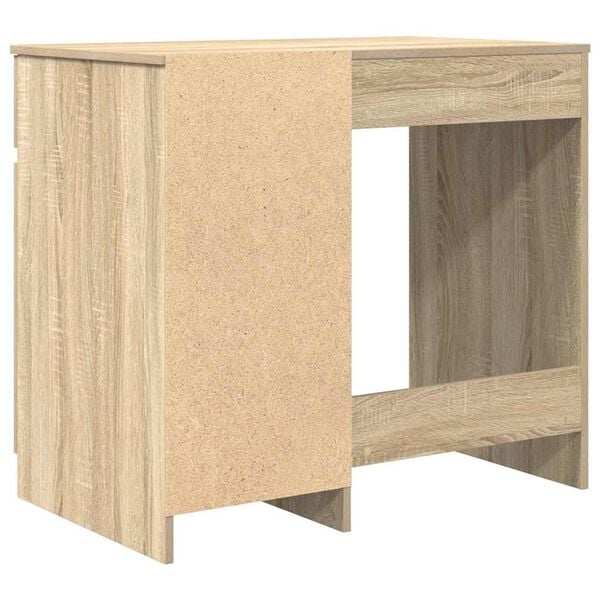 vidaXL Γραφείο Sonoma Δρυς 86x49x76 εκ. από Επεξεργασμένο Ξύλο