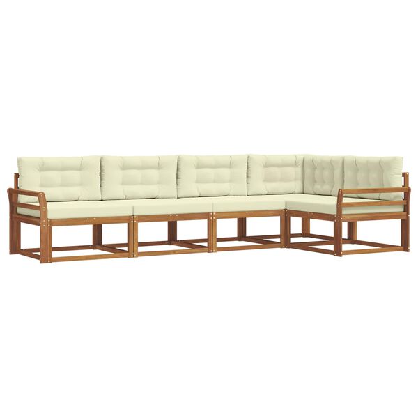 vidaXL &Sigma;&epsilon;&iota;&rho;ά &Kappa;&alpha;&nu;&alpha;&pi;έ &Epsilon;&xi;&omega;&tau;&epsilon;&rho;&iota;&kappa;&omicron;ύ &mu;&epsilon; &mu;&alpha;&xi;&iota;&lambda;ά&rho;&iota; 5 pcs &Phi;&upsilon;&sigma;&iota;&kappa;ό &kappa;&alpha;&iota; &Kappa;&rho;έ&mu;&alpha;