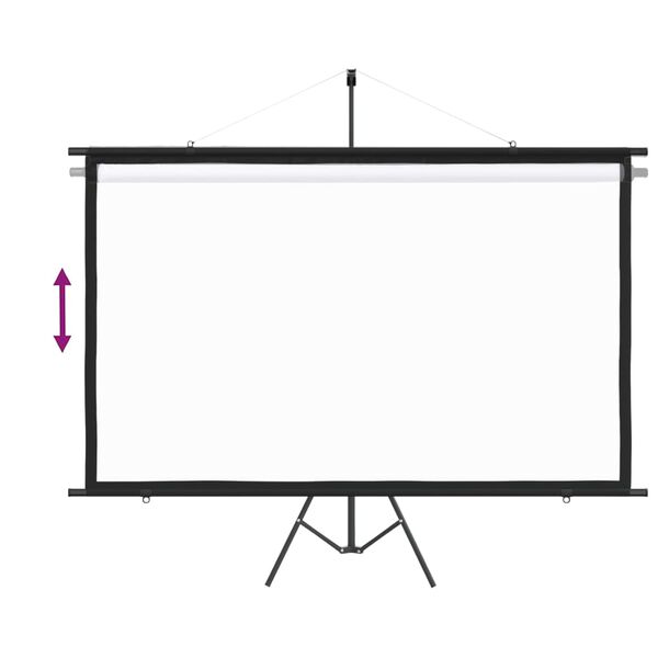 vidaXL Οθόνη Προβολής με Τρίποδο 100'' 16:9