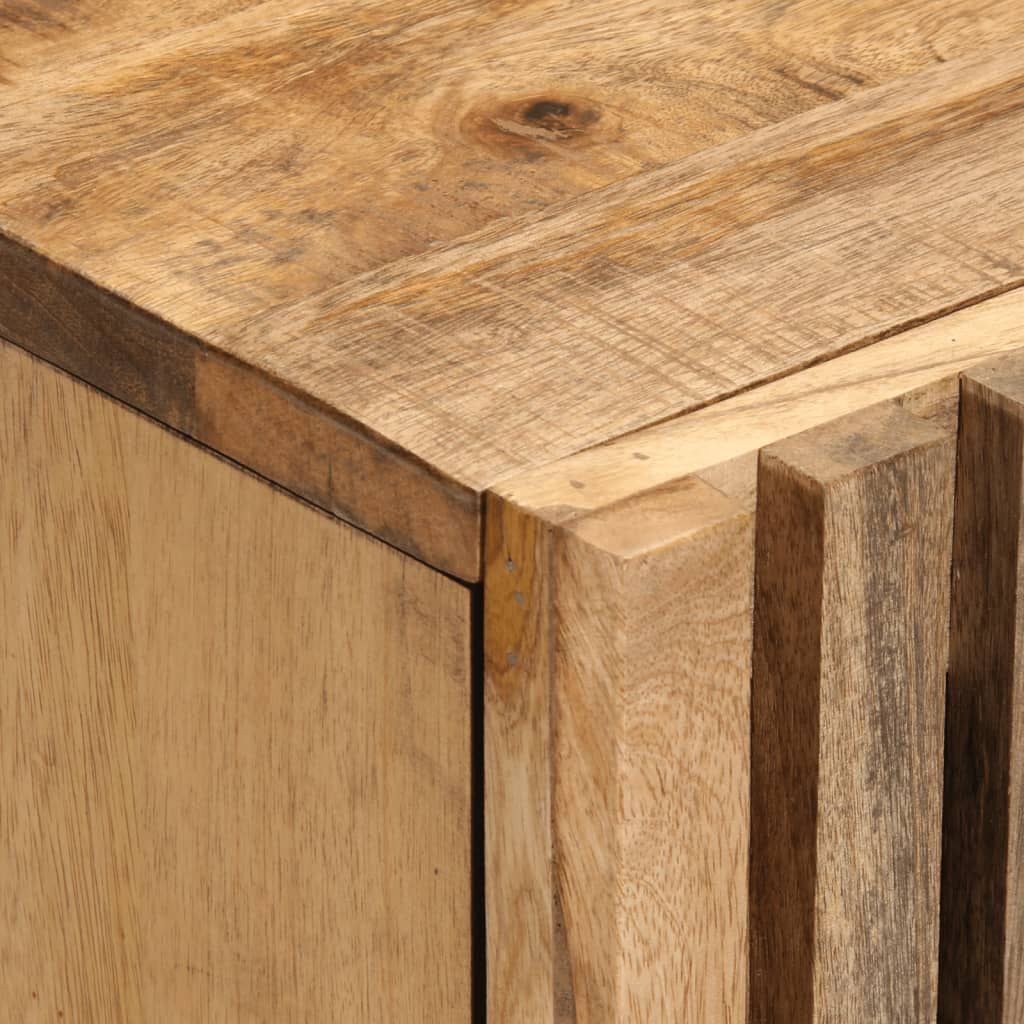 vidaXL Ντουλάπι 60 x 34 x 75 εκ. από Μασίφ Ακατέργαστο Ξύλο Μάνγκο