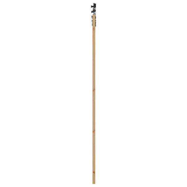 vidaXL Συρόμενη Πόρτα ORKDAL Καφέ 78 x 232 cm Ξύλο και μέταλλο