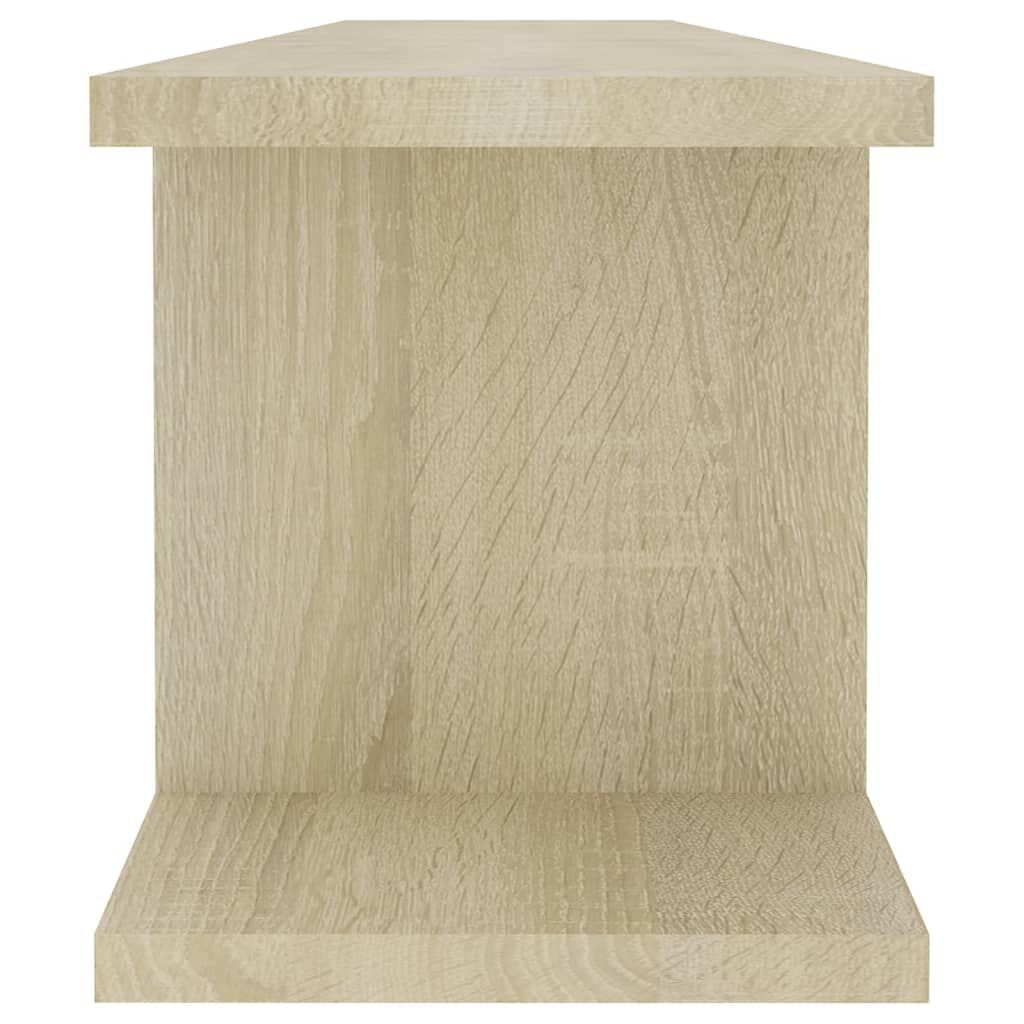vidaXL Ραφιέρες Τοίχου 2 τεμ. Sonoma Δρυς 90x18x20 εκ. από Μοριοσανίδα