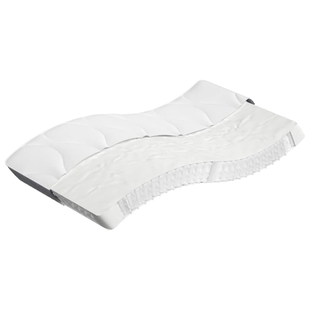 vidaXL Στρώμα με Pocket Springs Μεσαία Σκληρότητα 100x220 εκ.