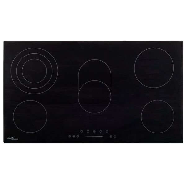 vidaXL Εστία Κεραμική με 5 Εστίες και Πλήκτρα Αφής 77 εκ. 8500 W