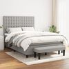 vidaXL &Kappa;&rho;&epsilon;&beta;ά&tau;&iota; Boxspring &mu;&epsilon; &Sigma;&tau;&rho;ώ&mu;&alpha; &Alpha;&nu;&omicron;&iota;&chi;&tau;ό &Gamma;&kappa;&rho;&iota; 140x190 &epsilon;&kappa;. &Upsilon;&phi;&alpha;&sigma;&mu;ά&tau;&iota;&nu;&omicron;