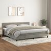 vidaXL &Kappa;&rho;&epsilon;&beta;ά&tau;&iota; Boxspring &mu;&epsilon; &Sigma;&tau;&rho;ώ&mu;&alpha; &Alpha;&nu;&omicron;&iota;&chi;&tau;ό &Gamma;&kappa;&rho;&iota; 200x200 &epsilon;&kappa;. &Beta;&epsilon;&lambda;&omicron;ύ&delta;&iota;&nu;&omicron;