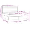 vidaXL &Kappa;&rho;&epsilon;&beta;ά&tau;&iota; Boxspring &mu;&epsilon; &Sigma;&tau;&rho;ώ&mu;&alpha; &Sigma;&kappa;&omicron;ύ&rho;&omicron; &Kappa;&alpha;&phi;έ 180x200 &epsilon;&kappa; &Upsilon;&phi;&alpha;&sigma;&mu;ά&tau;&iota;&nu;&omicron;