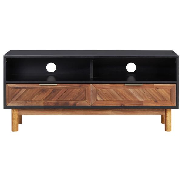 vidaXL Έπιπλο Τηλεόρασης 100 x 35 x 45 εκ. από Μασίφ Ξύλο Ακακίας/MDF
