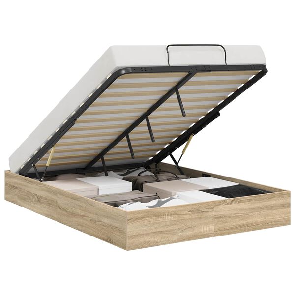 vidaXL &Kappa;&rho;&epsilon;&beta;ά&tau;&iota; &Omicron;&theta;&omega;&mu;&alpha;&nu;&iota;&kappa;&omicron;ύ &Tau;ύ&pi;&omicron;&upsilon; &Delta;&rho;ύ&sigmaf; Sonoma 193 x 140 x 25 &epsilon;&kappa;