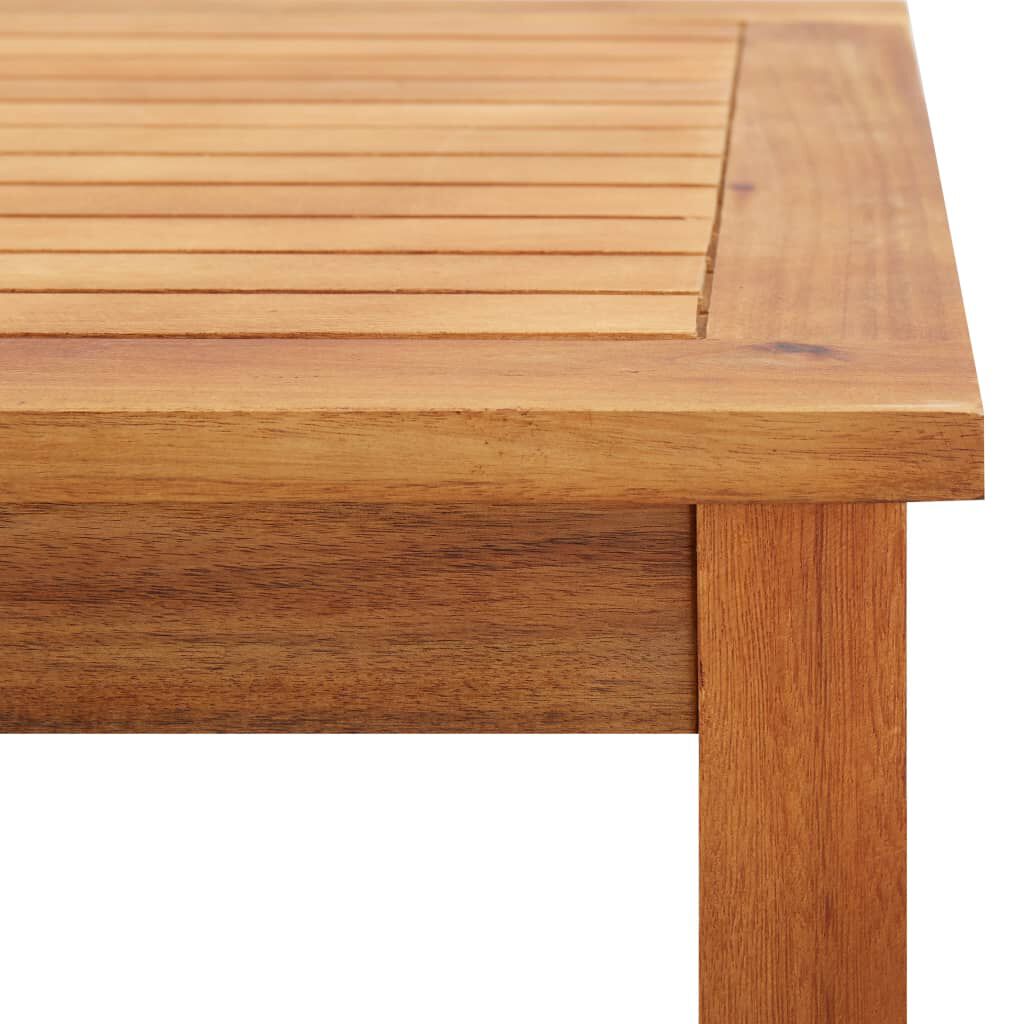 vidaXL Τραπεζάκι Σαλονιού Κήπου 60 x 60 x 36 εκ. Μασίφ Ξύλο Ακακίας