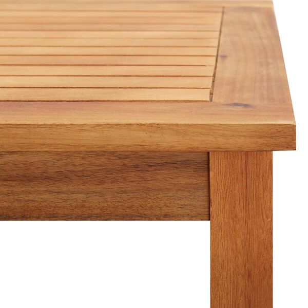 vidaXL Τραπεζάκι Σαλονιού Κήπου 60 x 60 x 36 εκ. Μασίφ Ξύλο Ακακίας