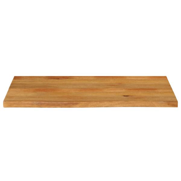 vidaXL Επιφάνεια Τραπεζιού 100x60x2,5 εκ. Live Edge Μασίφ Ξύλο Μάνγκο