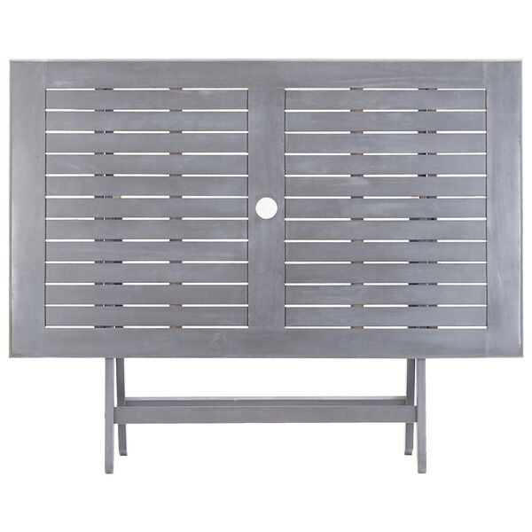 vidaXL Τραπέζι Κήπου Πτυσσόμενο 120 x 70 x 75 εκ. Μασίφ Ξύλο Ακακίας