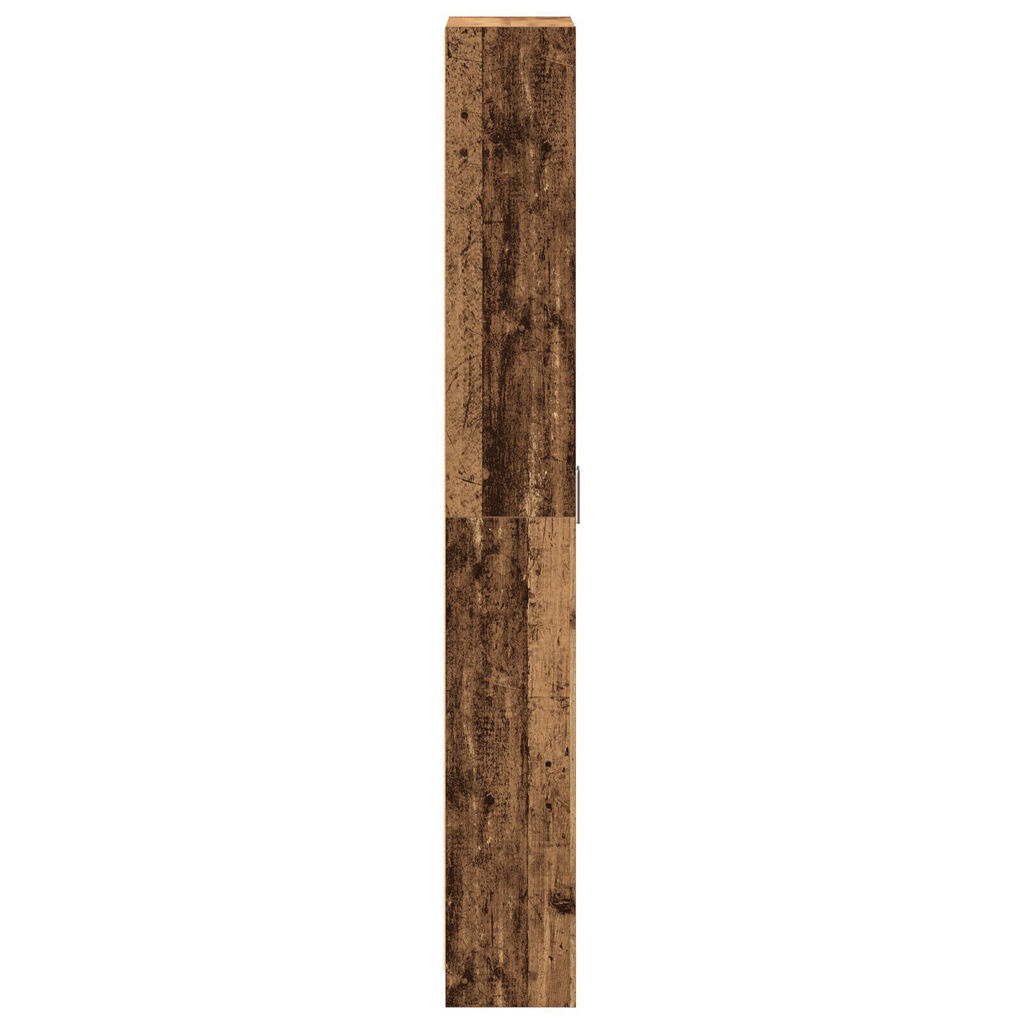 vidaXL Ντουλάπα από Παλιό Ξύλο 55x25x189 εκ. Επεξεργασμένο Ψάξιμο