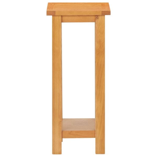 vidaXL Τραπέζι Βοηθητικό 27 x 24 x 55 εκ. από Μασίφ Ξύλο Δρυός