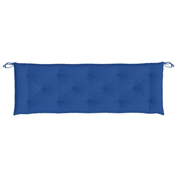 vidaXL Μαξιλάρι Πάγκου Κήπου Μπλε 150x50x7 εκ. Ύφασμα Oxford