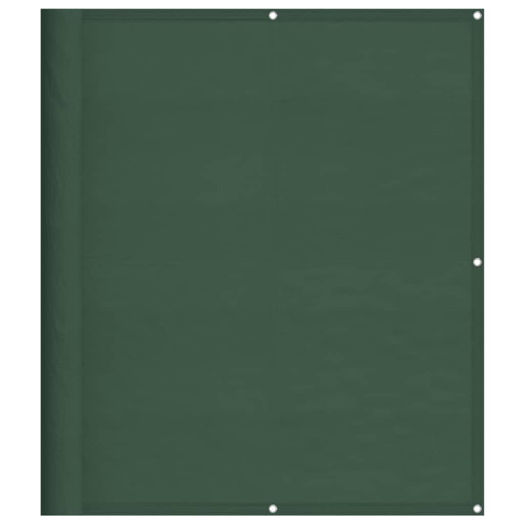 vidaXL Διαχωριστικό Βεράντας Σκ. Πράσινο 120x800εκ 100% Πολ. Oxford